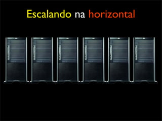 Escalando na horizontal
 