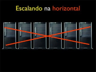 Escalando na horizontal
 