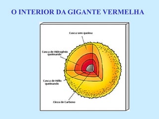 O INTERIOR DA GIGANTE VERMELHAO INTERIOR DA GIGANTE VERMELHA
 