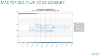 MAS POR QUE FALAR SÓ DE GOOGLE?
 