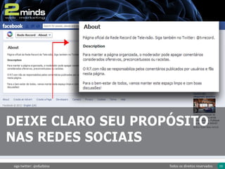 Social Media - 2Minds Web Marketing e Inteligencia Digital