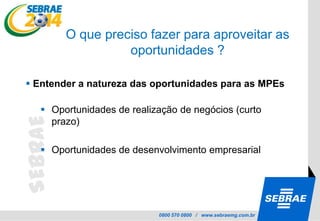 Jogos Olímpicos - 2016Cenário até 2014 ...Elevados investimentos para os Eventos Econômicos no Brasil.