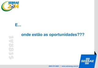  Ambiente recessivo e de poucas oportunidades em países desenvolvidos. 