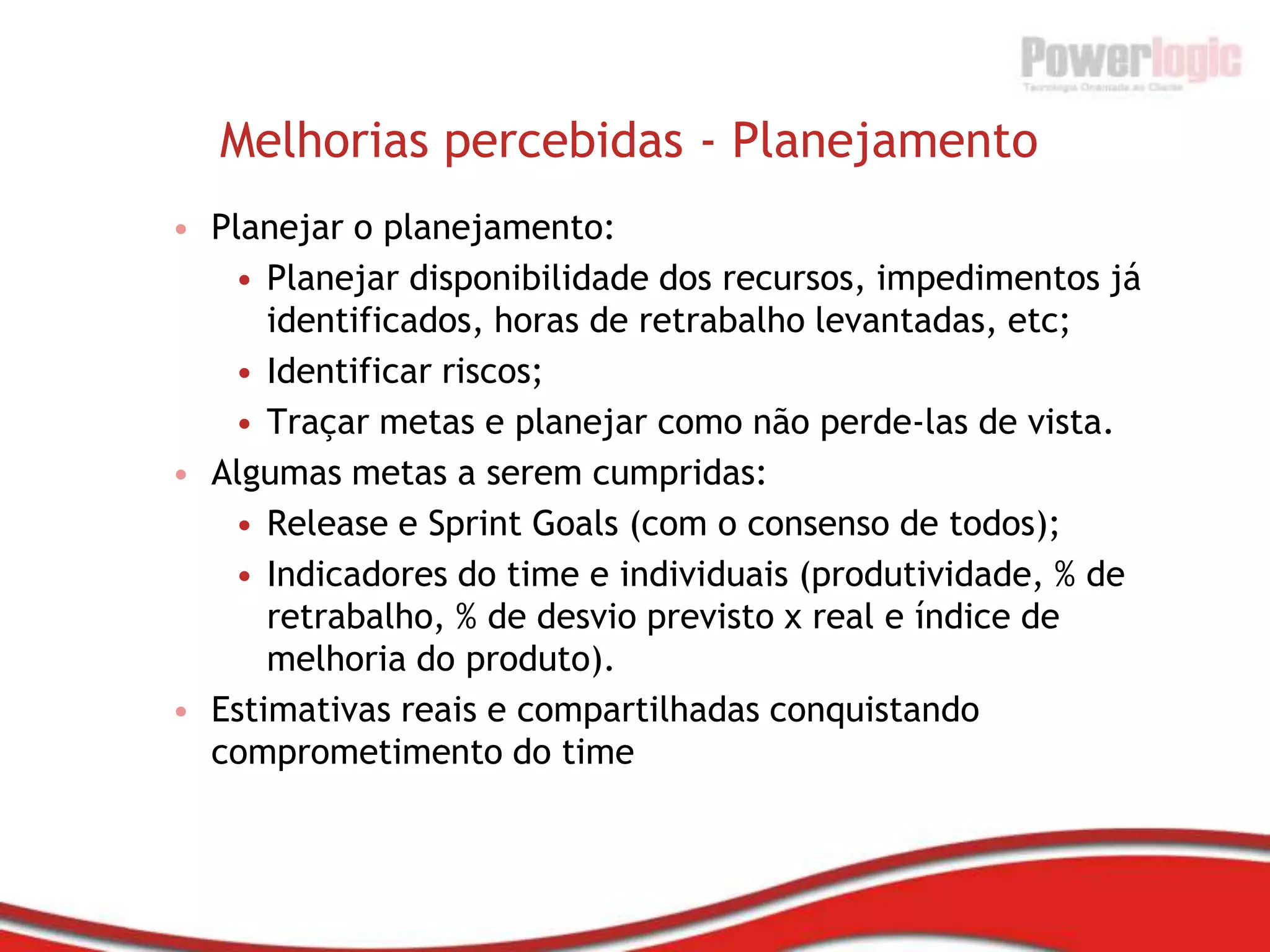 Estimativa e Priorização de Backlogs