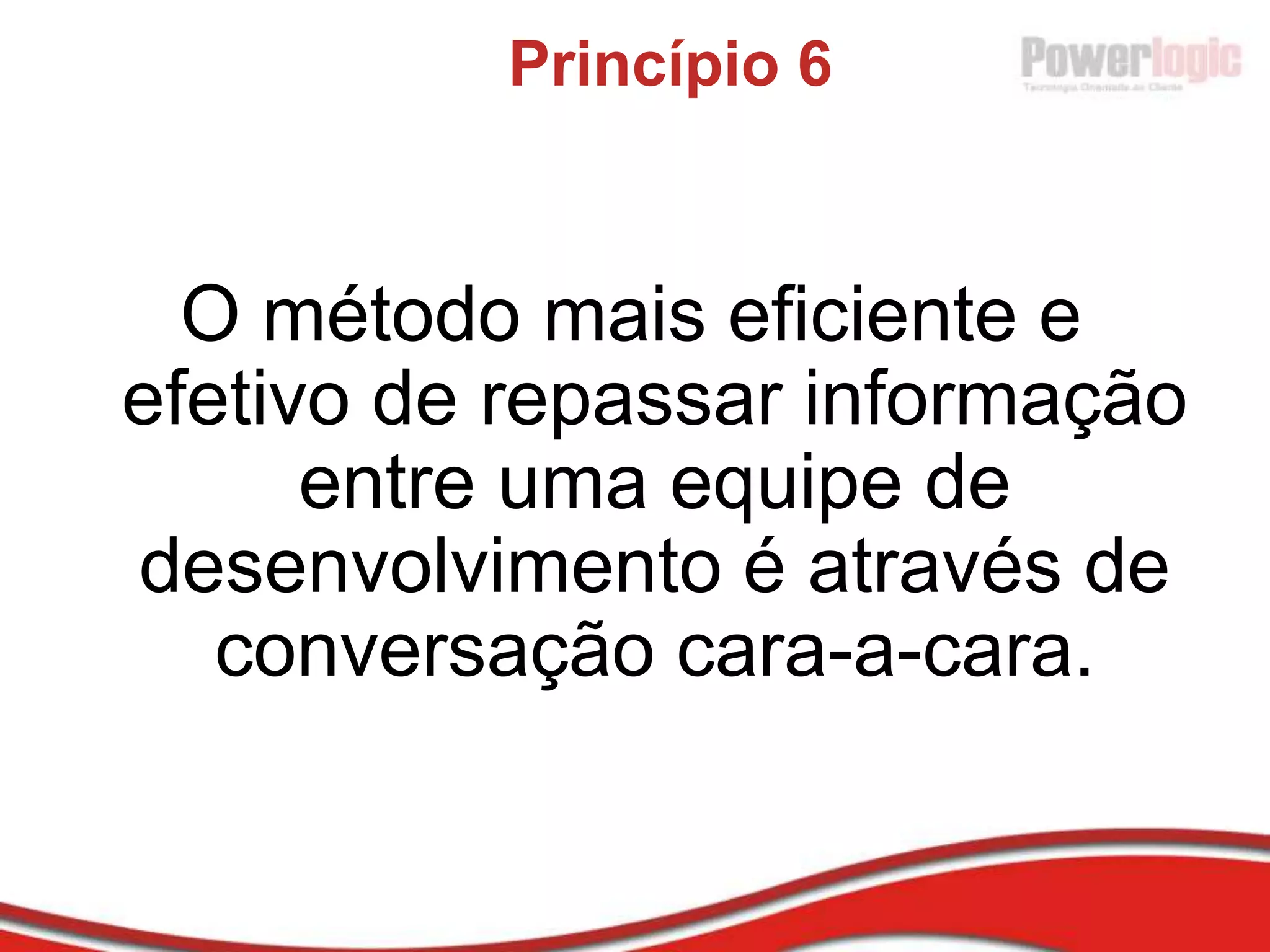 O Manifesto da Agilidade“Não é a mais forte das espécies que sobrevive, nem a mais inteligente, mas aquela que melhor se adapta à mudança”Charles Darwin