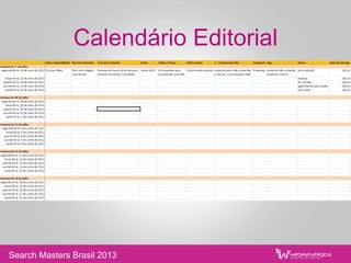 Conteúdo sem conversão é só
publicação de conteúdo gratuito.
	
 