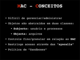 Palestra Selinux - Por Ulisses Castro - V FGSL e I SGSL