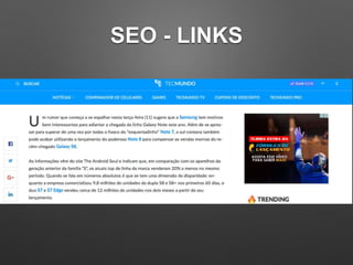 SEO - LINKS
 