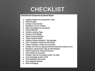 CHECKLIST
 