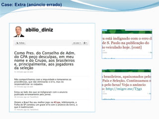 Case: Extra (anúncio errado) 