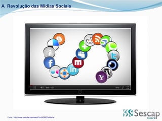 A  Revolução das Mídias Sociais Fonte:  http://www.youtube.com/watch?v=WQDEFmMxrlw 