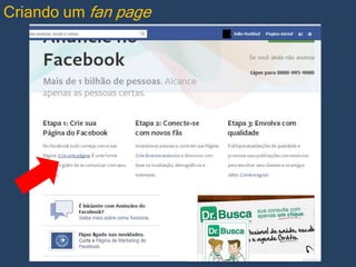 Criando um fan page

 