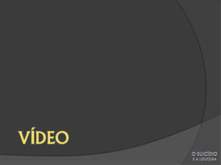 Palestra Espírita - Suicidio e loucura