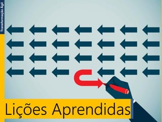 eTecnologia.com.br | Mentoria | Consultoria | Treinamento
TransformaçãoÁgil
rildo.santos@etecnologia.com.br
Lições Aprendidas
 