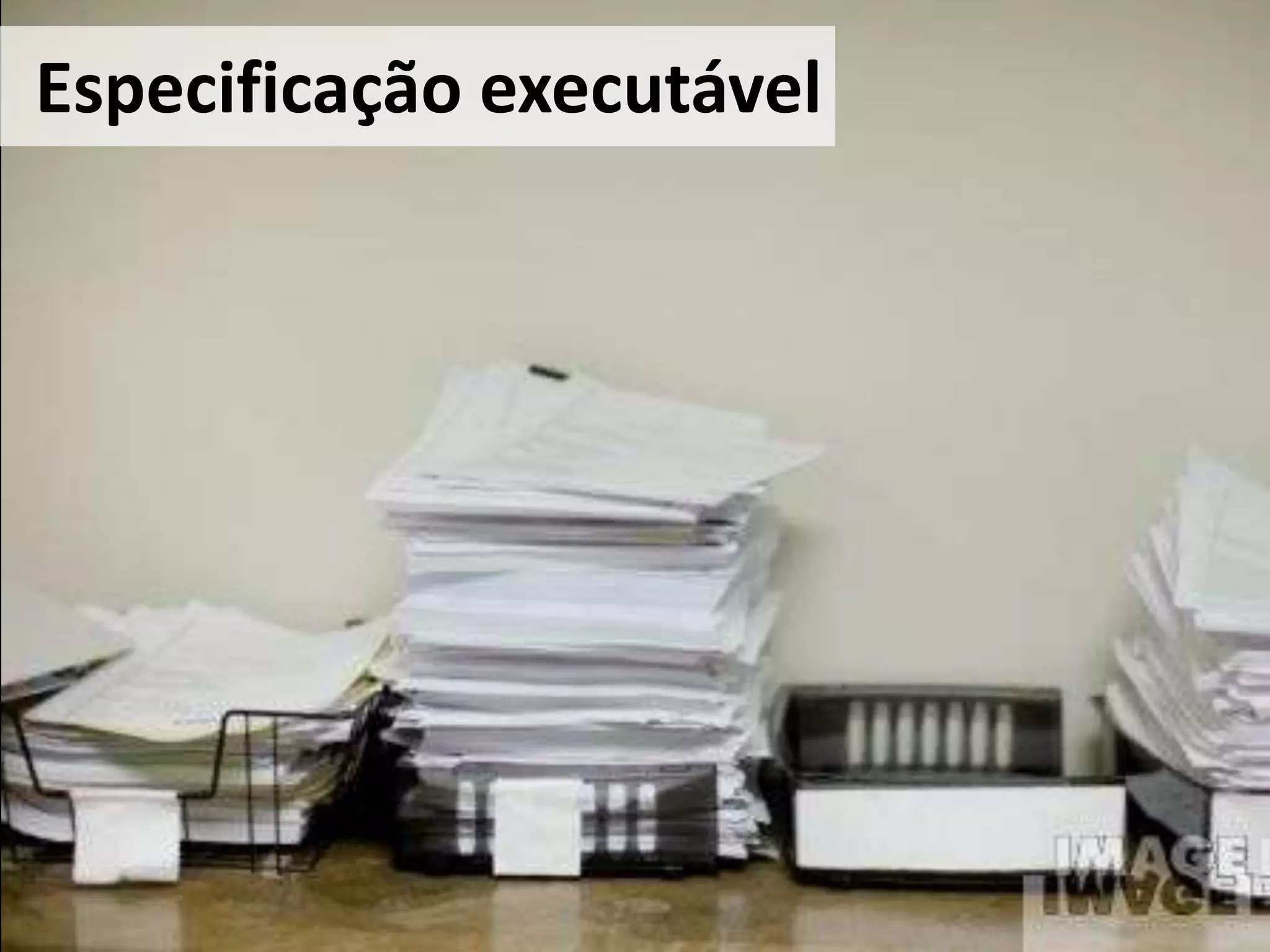Especificaçãoexecutável