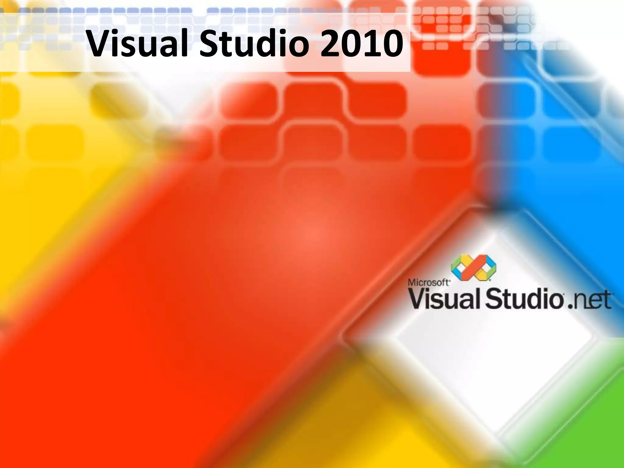 Visual Studio 2010