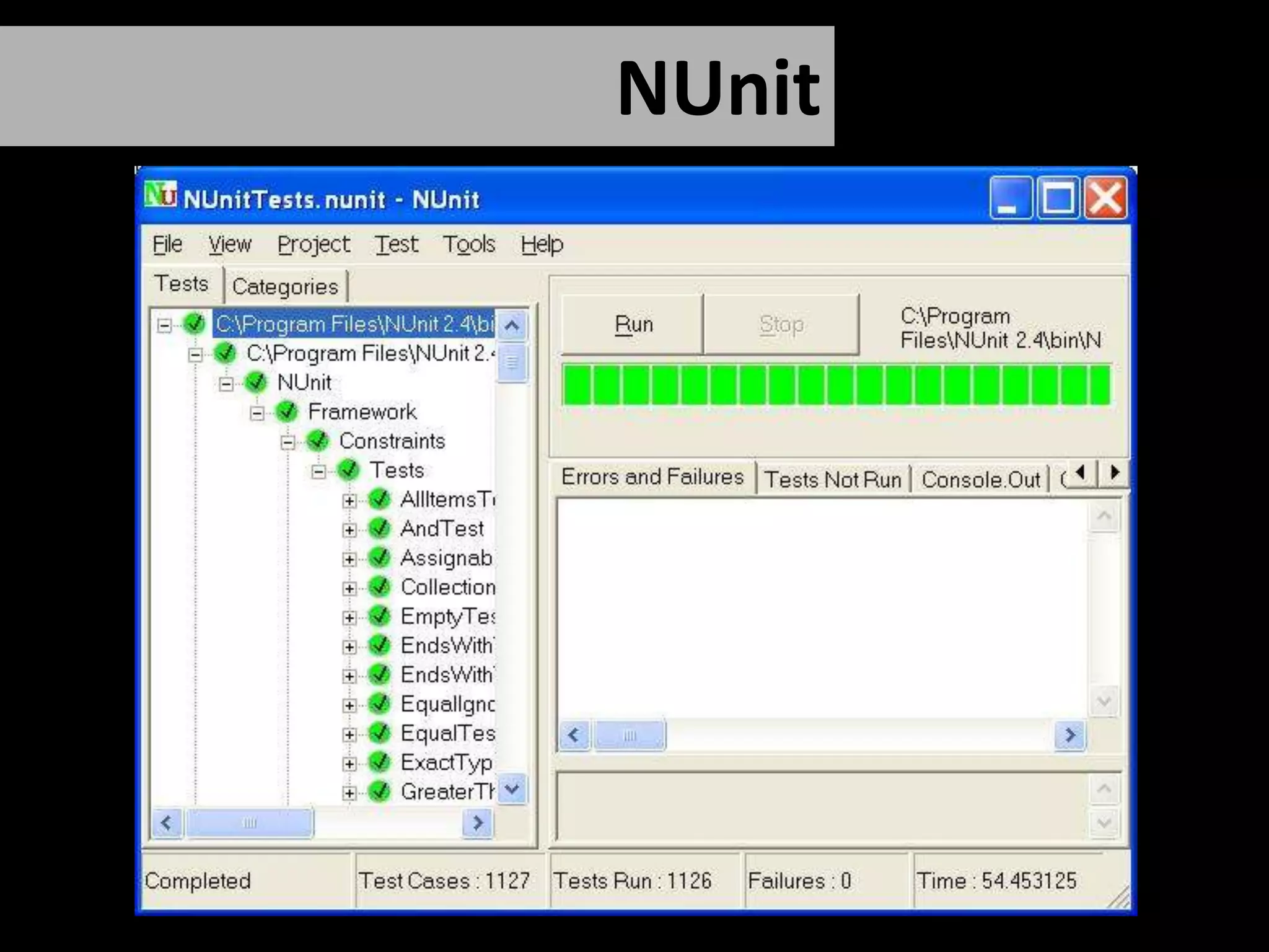 NUnit