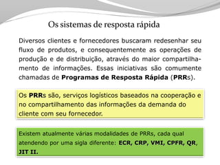 Tecnologia aplicada à Logistica