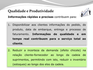 Tecnologia aplicada à Logistica