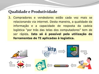 Tecnologia aplicada à Logistica