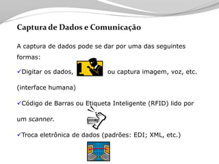 Tecnologia aplicada à Logistica