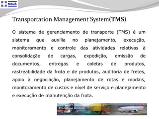Tecnologia aplicada à Logistica