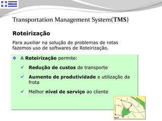 Tecnologia aplicada à Logistica