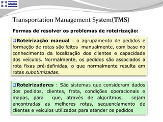 Tecnologia aplicada à Logistica