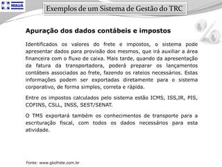 Tecnologia aplicada à Logistica