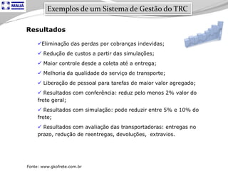 Tecnologia aplicada à Logistica