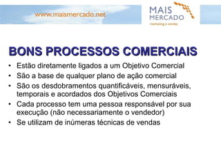 EXEMPLO DE PROCESSOS COMERCIAIS 