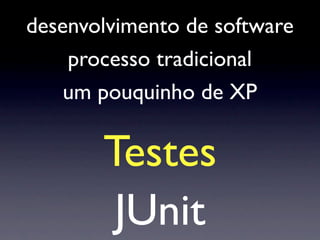 Palestra Testes De Unidade Com JUnit
