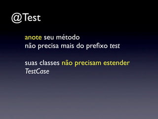 Palestra Testes De Unidade Com JUnit