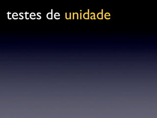 Palestra Testes De Unidade Com JUnit