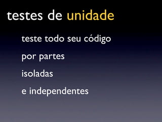 Palestra Testes De Unidade Com JUnit