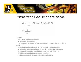 Taxa final de Transmissão
 
