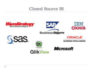 Closed Source BI
 