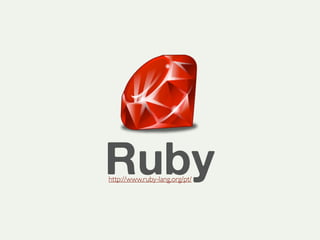Ruby http://www.ruby-lang.org/pt/ 
 
