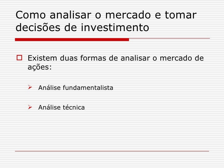 Como investir mercado forex