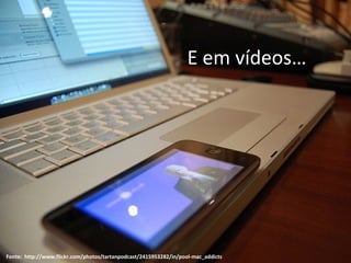 "Para uma geração de clientes acostumados a fazer suas pesquisas de compra por meio de sofwares de busca, a marca de uma empresa não é o que a empresa diz que é, mas o que o Google diz que é..." Chris Anderson The Long Tail 