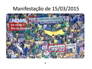 Manifestação de 15/03/2015
4
 