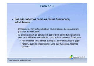 O que é Usabilidade - Conceitos gerais