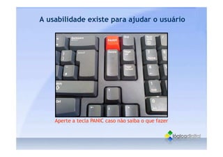 O que é Usabilidade - Conceitos gerais