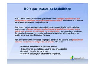 O que é Usabilidade - Conceitos gerais