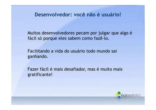 O que é Usabilidade - Conceitos gerais