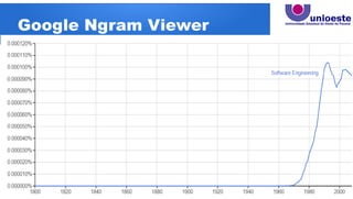 Google Ngram Viewer
● Qual será o futuro da MDE?
–
 