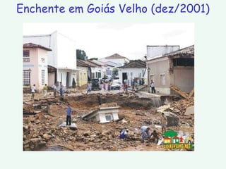 Enchente em Goiás Velho (dez/2001) 