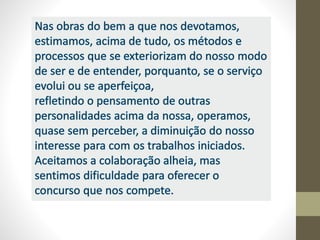 Palestra vivência do evangelho