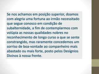 Palestra vivência do evangelho