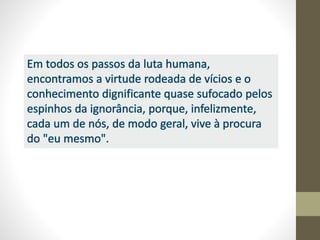 Palestra vivência do evangelho